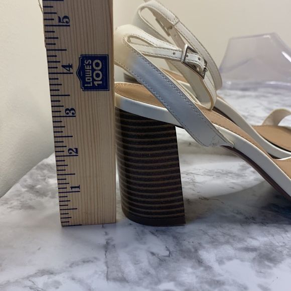 90's Y2K Chunky Heel, Square Toe Ankle Strap Heel in size 8.5 ASOS - Picture 15 of 16